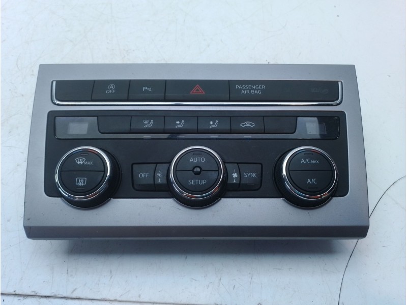 Recambio de mando calefaccion / aire acondicionado para seat leon (5f1) referencia OEM IAM 5F0907044AK  