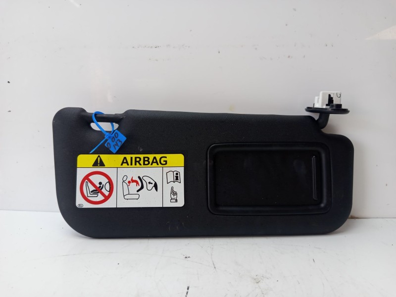 Recambio de parasol derecho para toyota yaris referencia OEM IAM 74310K0100C0  