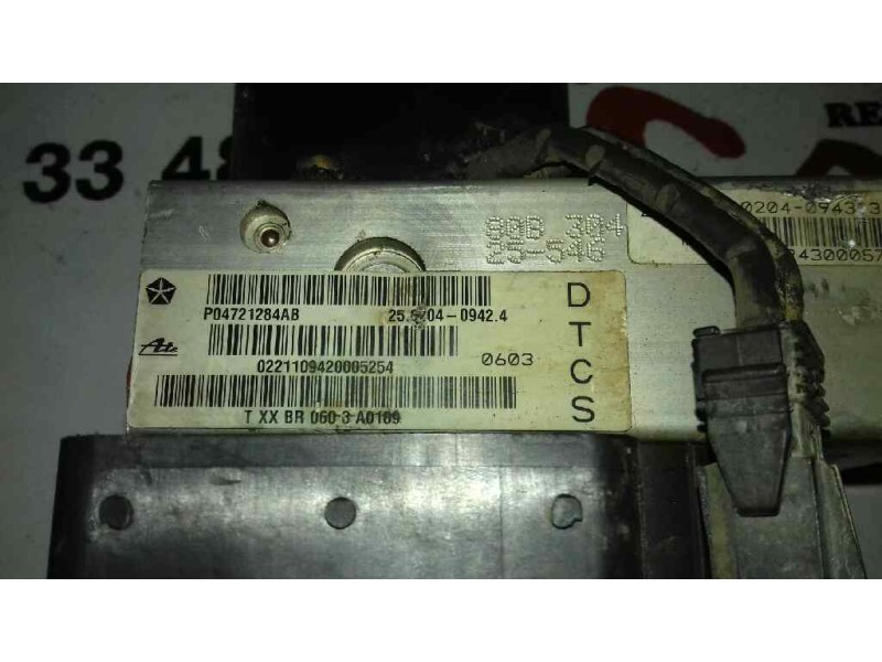 Recambio de abs para chrysler voyager (rg) 2.5 crd executive referencia OEM IAM P04721284AB 04683932ABA 25020409424