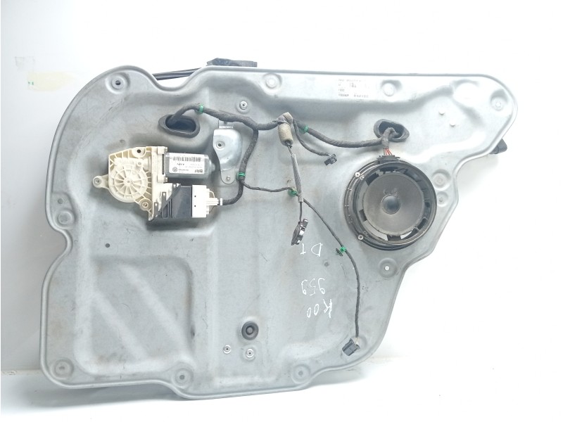 Recambio de elevalunas trasero derecho para volkswagen touran (1t1) 1.9 tdi referencia OEM IAM 1T0839462P 1K0959704B 