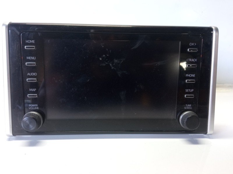 Recambio de pantalla multifuncion para toyota rav4 referencia OEM IAM 8614042541 8614042541 