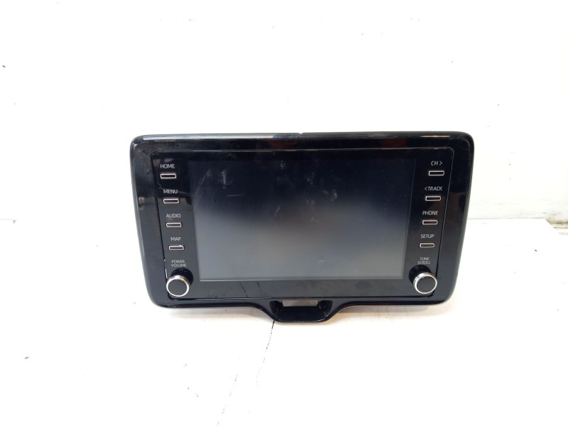 Recambio de pantalla multifuncion para toyota yaris referencia OEM IAM 86140K0170  