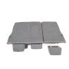 Recambio de juego asientos completo para volkswagen golf v berlina (1k1) conceptline (e) referencia OEM IAM 1K0881405HF 1K488110