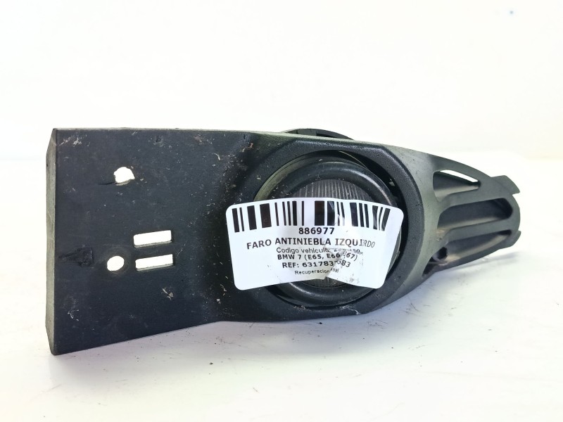 Recambio de faro antiniebla izquierdo para bmw 7 (e65, e66, e67) 730 d referencia OEM IAM 63178379683  