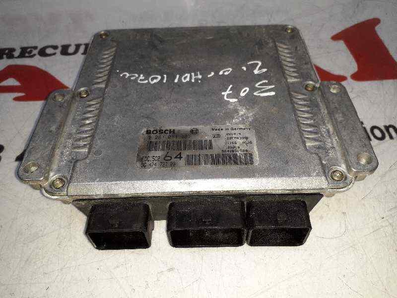 Recambio de centralita motor uce para peugeot 307 (s1) xsi referencia OEM IAM 0281011081 9647472780 EDC15C264