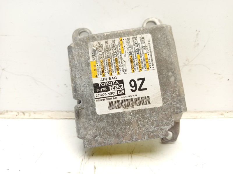 Recambio de centralita airbag para toyota c-hr referencia OEM IAM 89170F4320  