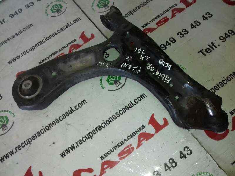 Recambio de brazo suspension inferior delantero derecho para skoda fabia combi (5j5) style referencia OEM IAM 6R0407152E  