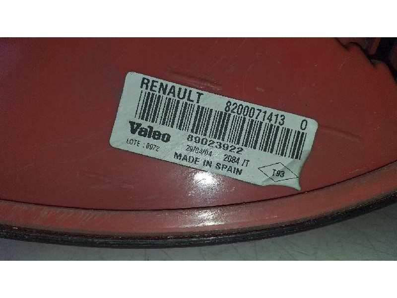 Recambio de piloto trasero derecho para renault clio ii fase ii (b/cb0) referencia OEM IAM 8200071413 89023922 