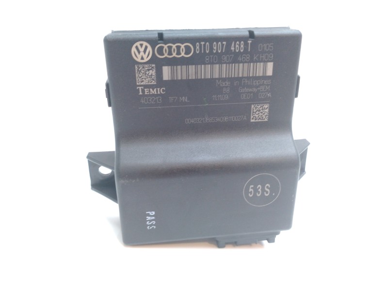 Recambio de modulo electronico para audi a5 sportback (8t) 2.0 tdi (105kw) referencia OEM IAM 8T0907468T  