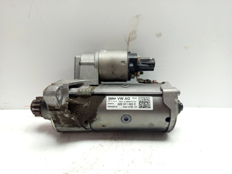 Recambio de motor arranque para volkswagen tiguan (ad1, ax1) 2.0 tdi referencia OEM IAM 02E911022C  