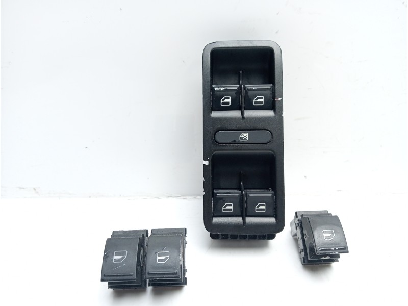 Recambio de mando elevalunas delantero izquierdo para volkswagen polo (6r1) advance referencia OEM IAM 1K4959857B 6R0867255D 