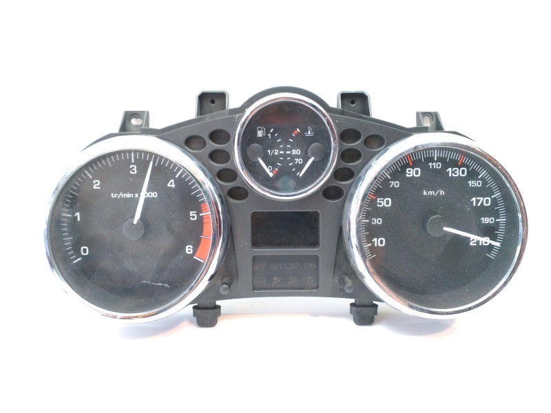 Recambio de cuadro instrumentos para peugeot 206 berlina e-music referencia OEM IAM 9666637080  