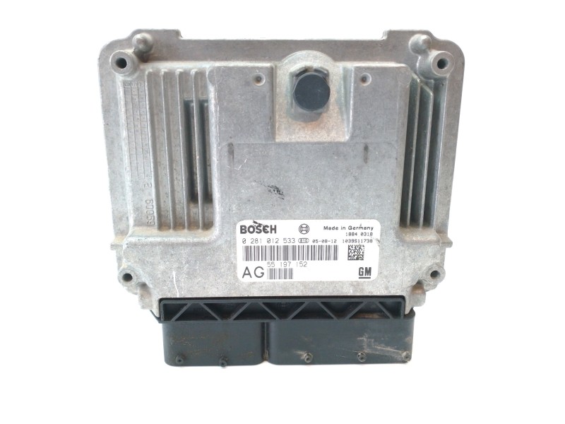 Recambio de centralita motor uce para opel vectra c berlina cosmo referencia OEM IAM 55197152 0281012533 