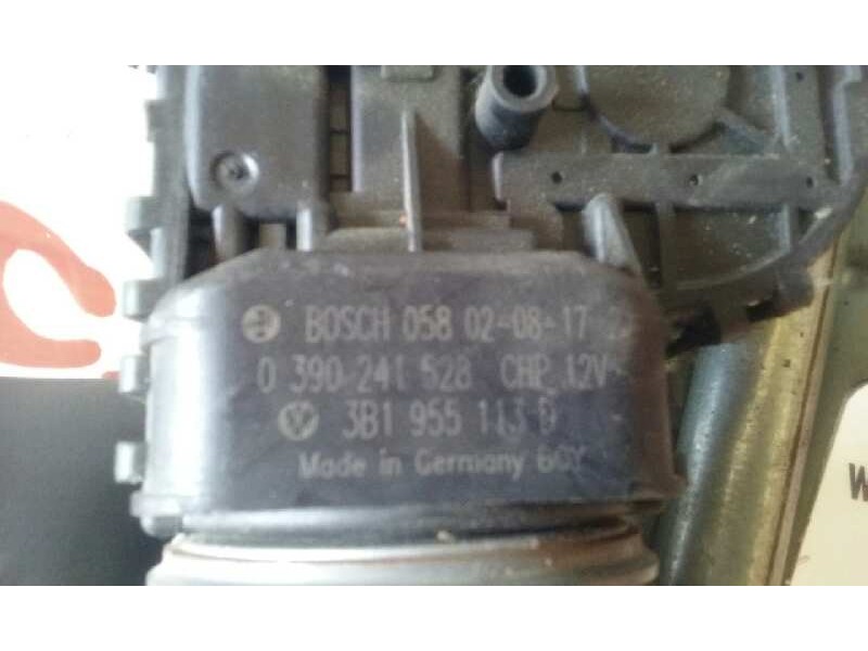 Recambio de motor limpia delantero para volkswagen passat berlina (3b3) 2.5 v6 tdi referencia OEM IAM 3B1955113D  