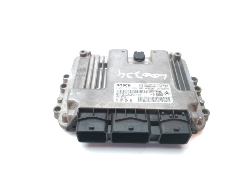 Recambio de centralita motor uce para citroën c2 vts referencia OEM IAM 9663755480 EDC16C34 