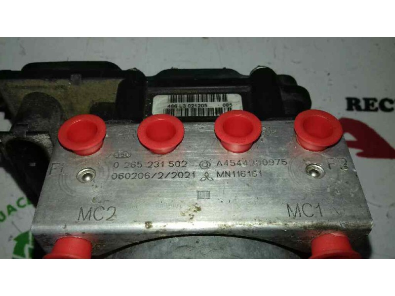 Recambio de abs para mitsubishi colt berlina 5 (z30a) 1.1 cat referencia OEM IAM 0265800403 0265231502 A4544200975