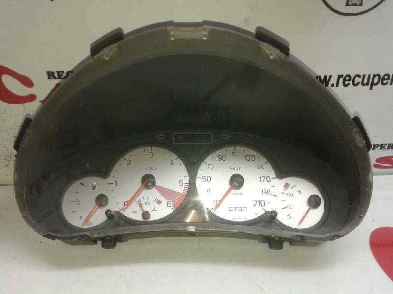 Recambio de cuadro instrumentos para peugeot 206 berlina xt referencia OEM IAM 9648837280 55500030000 