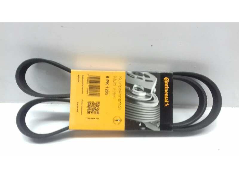 Recambio de correa accesorios para renault kangoo 1.5 dci diesel fap referencia OEM IAM 6pk1205  
