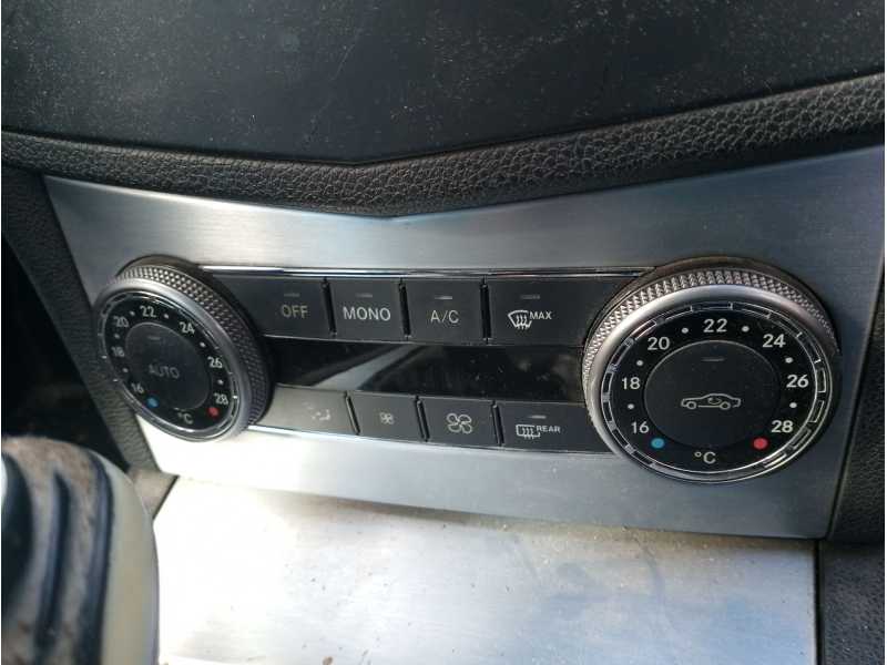 Recambio de mando climatizador para mercedes-benz clase c (w204) c 220 cdi (204.008) referencia OEM IAM   