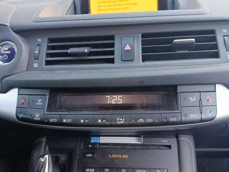 Recambio de mando climatizador para lexus ct (zwa10_) 200h (zwa10_) referencia OEM IAM 5590576060  