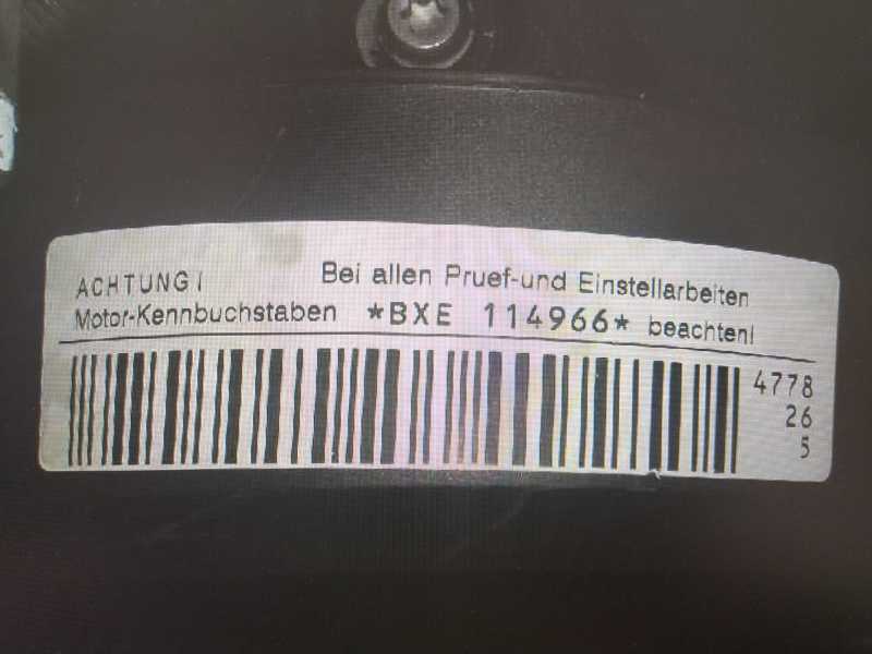 Recambio de motor completo para volkswagen golf v berlina (1k1) conceptline (e) referencia OEM IAM 03G100035M  BXE