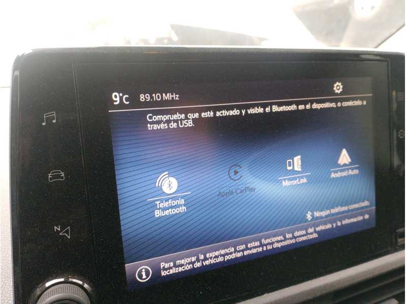 Recambio de pantalla multifuncion para toyota proace verso referencia OEM IAM SU001B1925  
