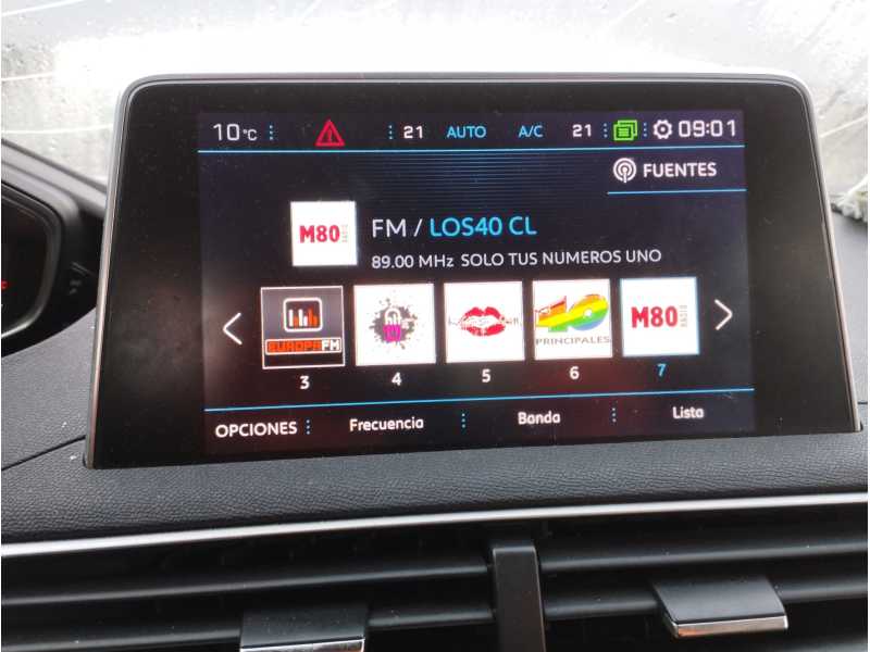 Recambio de sistema navegacion gps para peugeot 3008 1.2 12v e-thp referencia OEM IAM   