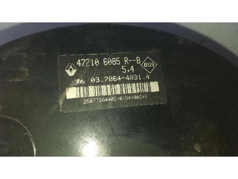Recambio de servofreno para dacia dokker ambiance referencia OEM IAM 03786440314 472106085R 
