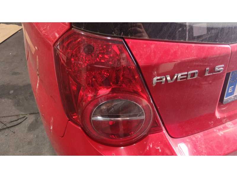 Recambio de piloto trasero izquierdo para chevrolet aveo / kalos hatchback (t250, t255) 1.2 referencia OEM IAM 95952066  