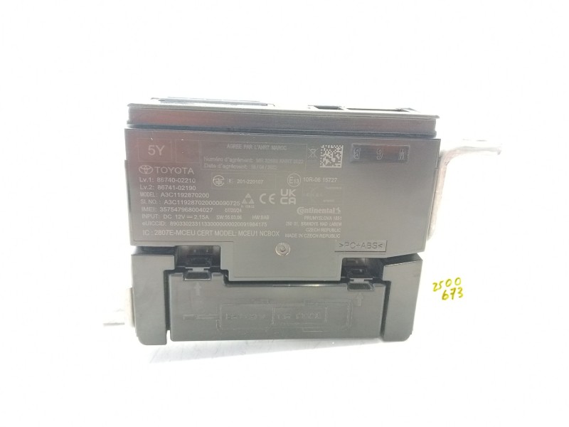 Recambio de modulo electronico para toyota aygo x (_b7_) 1.0 vvt-i (kgb70) referencia OEM IAM 8674002210  