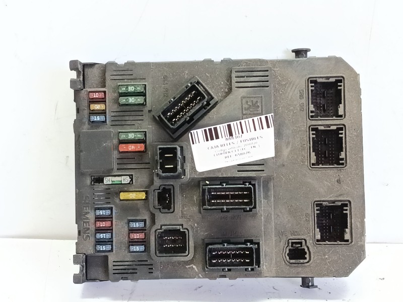 Recambio de caja reles / fusibles para citroën c3 i (fc_, fn_) 1.4 hdi referencia OEM IAM 658076  