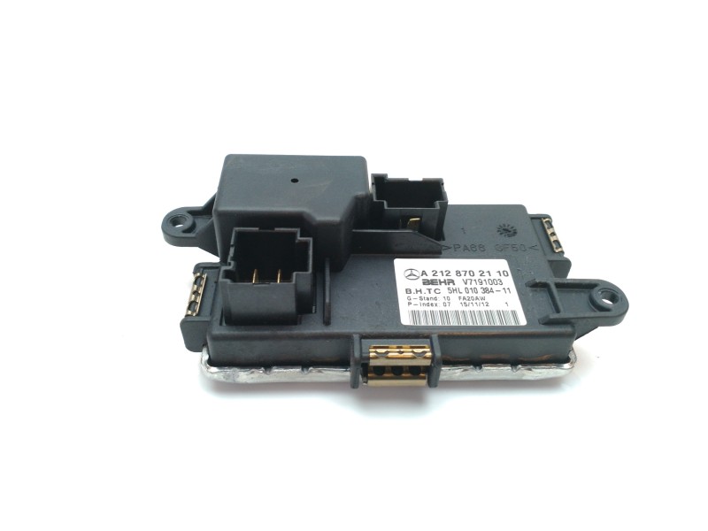 Recambio de resistencia calefaccion para mercedes-benz clase e (w212) lim. 2.0 cgi cat referencia OEM IAM A2128702110  