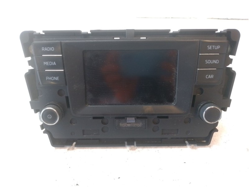 Recambio de sistema audio / radio cd para skoda rapid (nh3, nk3, nk6) 1.6 tdi referencia OEM IAM 5JA035871A  