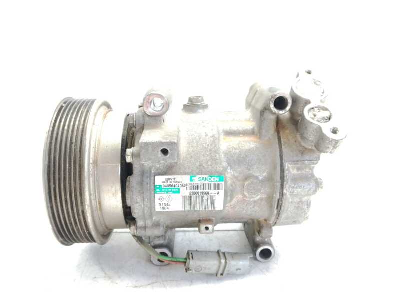 Recambio de compresor aire acondicionado para renault clio iii exception referencia OEM IAM 8200819568  