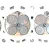 Recambio de culata para toyota auris 1.8 16v (híbrido) referencia OEM IAM 1110109435  