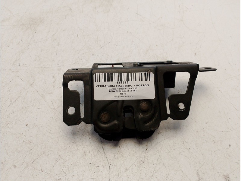Recambio de cerradura maletero / porton para bmw 3 compact (e46) 320 td referencia OEM IAM 51247201561  