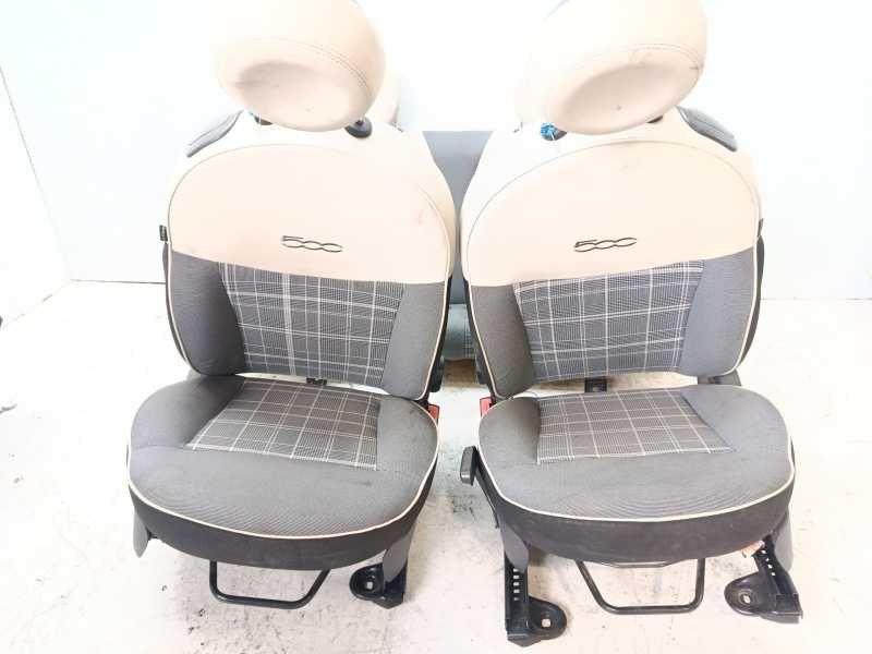 Recambio de juego asientos completo para fiat 500 (312_) 1.2 (312axa1a) referencia OEM IAM 71769045  6000626136 / 71744071 / 600