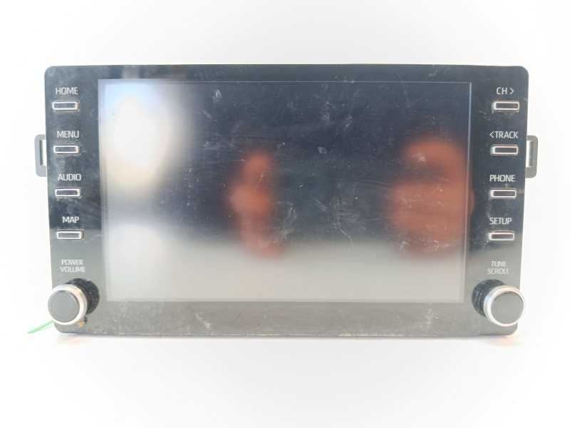 Recambio de pantalla multifuncion para toyota yaris 1.5 16v cat referencia OEM IAM 861400D600  11400097200101