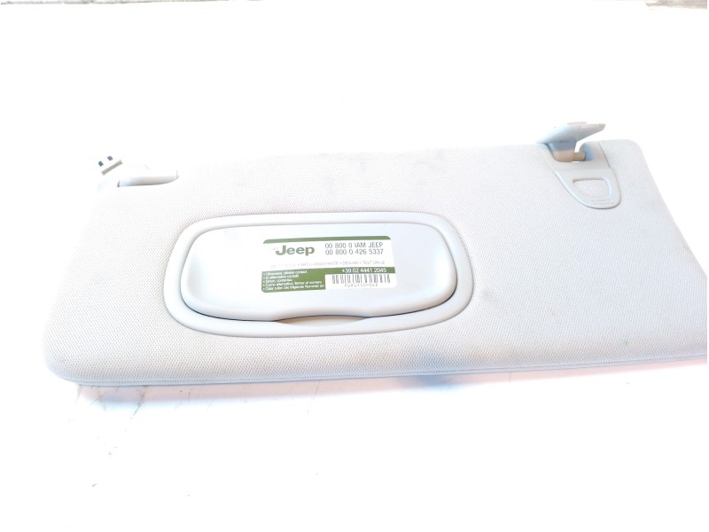 Recambio de parasol izquierdo para jeep compass ii 2.0 m-jet cat referencia OEM IAM P68145040AA  