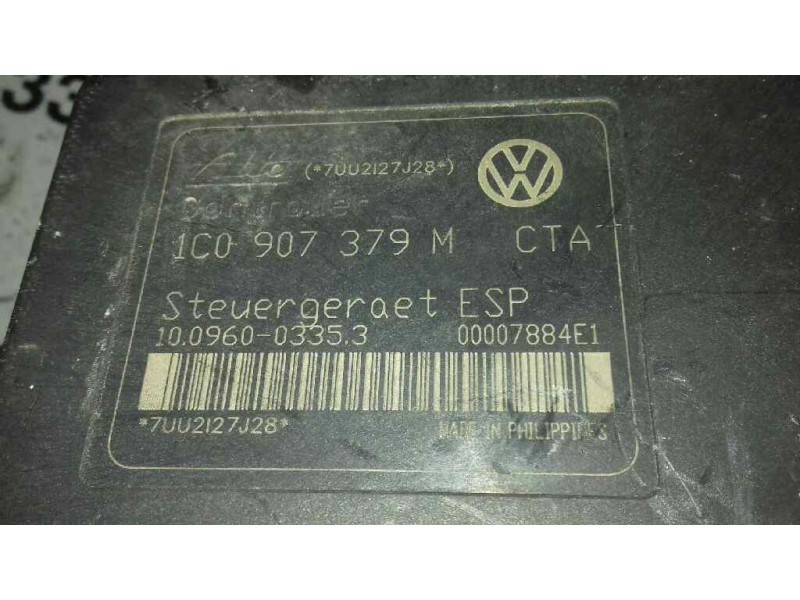 Recambio de abs para volkswagen golf iv berlina (1j1) soul referencia OEM IAM 1J0614517J 10020600694 1C0907379M