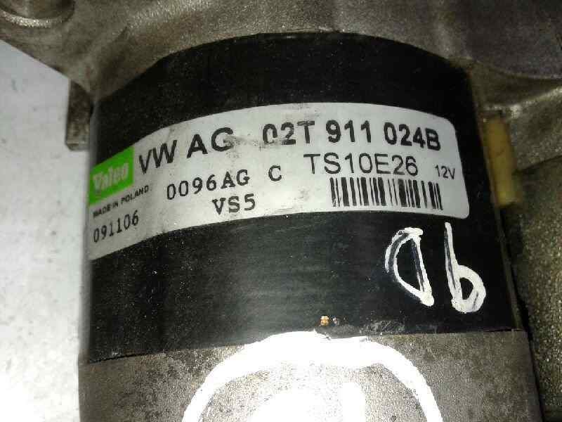 Recambio de motor arranque para seat ibiza (6l1) 1.4 16v referencia OEM IAM 02T911024B TS10E26 