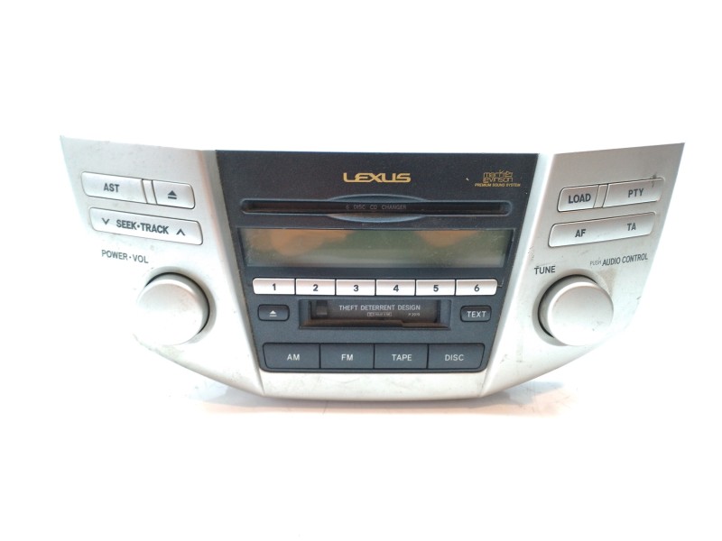 Recambio de sistema audio / radio cd para lexus rx300 (mcu15) referencia OEM IAM 8612048230  
