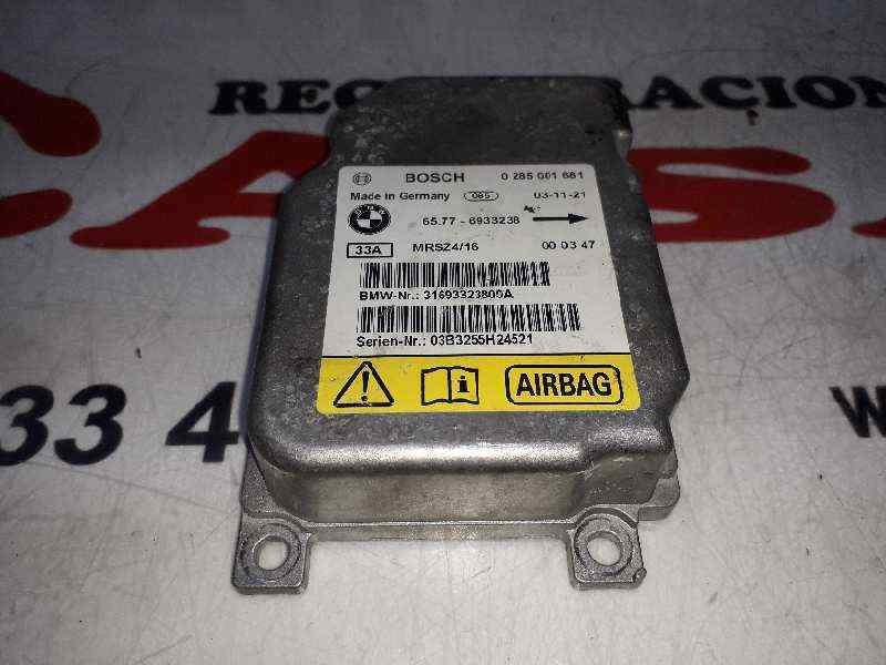 Recambio de centralita airbag para bmw x5 (e53) 3.0 d referencia OEM IAM 65776933238 31693323800A 03B3255H24521
