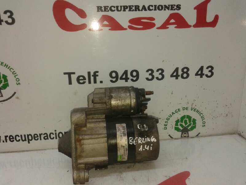 Recambio de motor arranque para citroën berlingo 1.4i 600 furg. referencia OEM IAM 5D72166KTA 965830878002 TS8E2