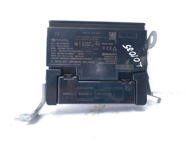 Recambio de modulo electronico para toyota yaris 1.5 16v cat referencia OEM IAM 867400D030  