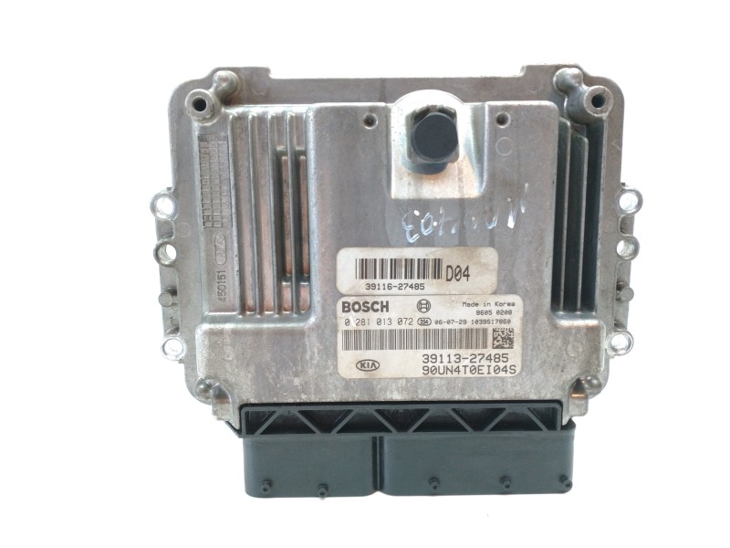 Recambio de centralita motor uce para kia carens 2.0 crdi referencia OEM IAM 3911327485  
