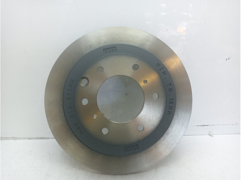 Recambio de disco freno trasero para mitsubishi montero (v80/v90) referencia OEM IAM 4615A037  