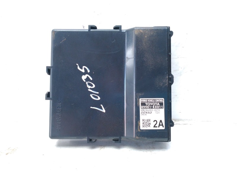 Recambio de modulo electronico para toyota yaris 1.5 16v cat referencia OEM IAM 89981K0011  