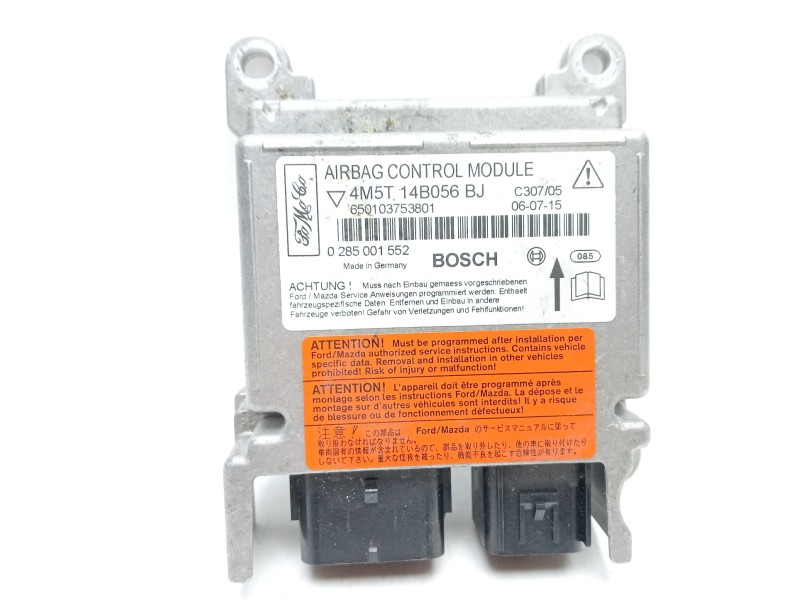 Recambio de centralita airbag para ford focus c-max (cap) 2.0 tdci cat referencia OEM IAM 1717369 4M5T14B056BJ 