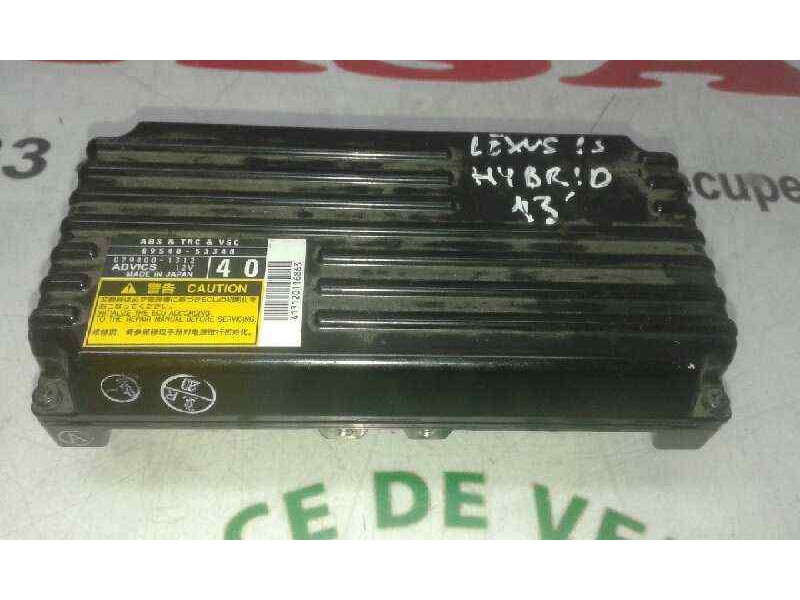Recambio de modulo electronico para lexus is 300h referencia OEM IAM 8954053340 0794001312 